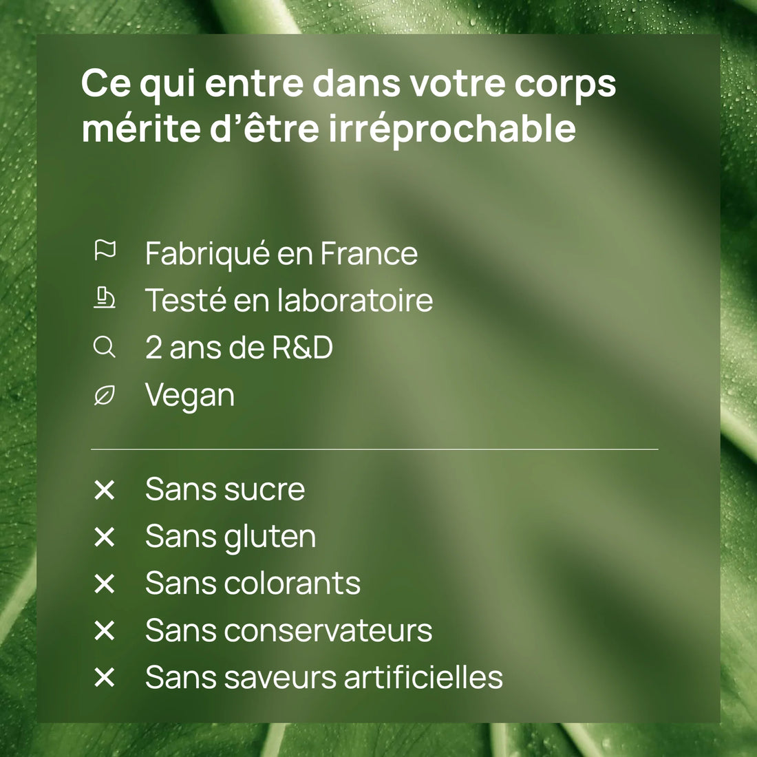 Sachet 30 jours